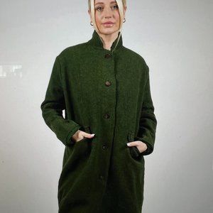 Wool Coat, Genuine Harris Tweed